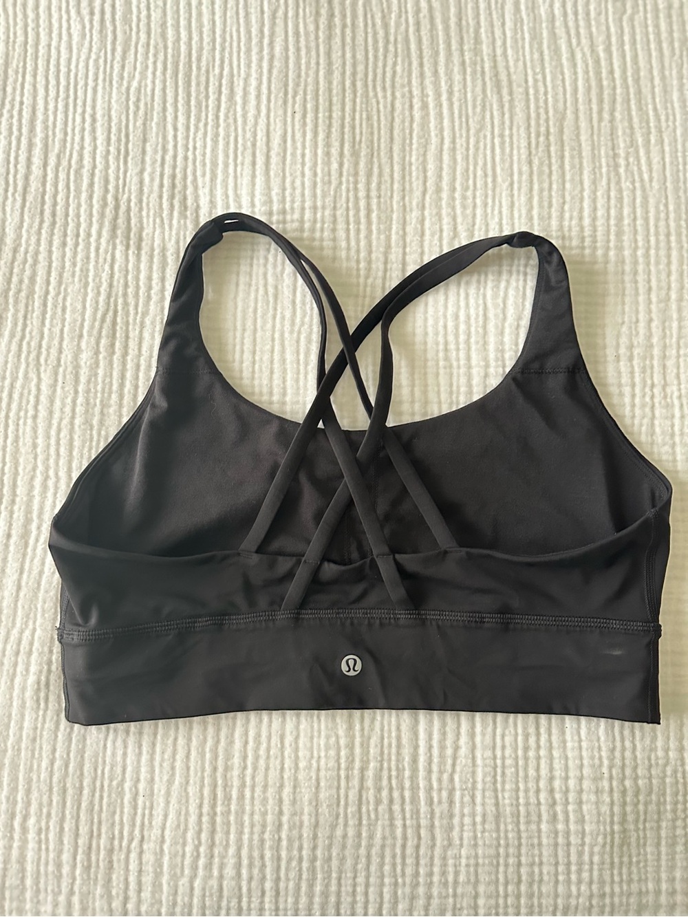 Lululemon Black Energy Bra | Size 12 | Light Support | Like New